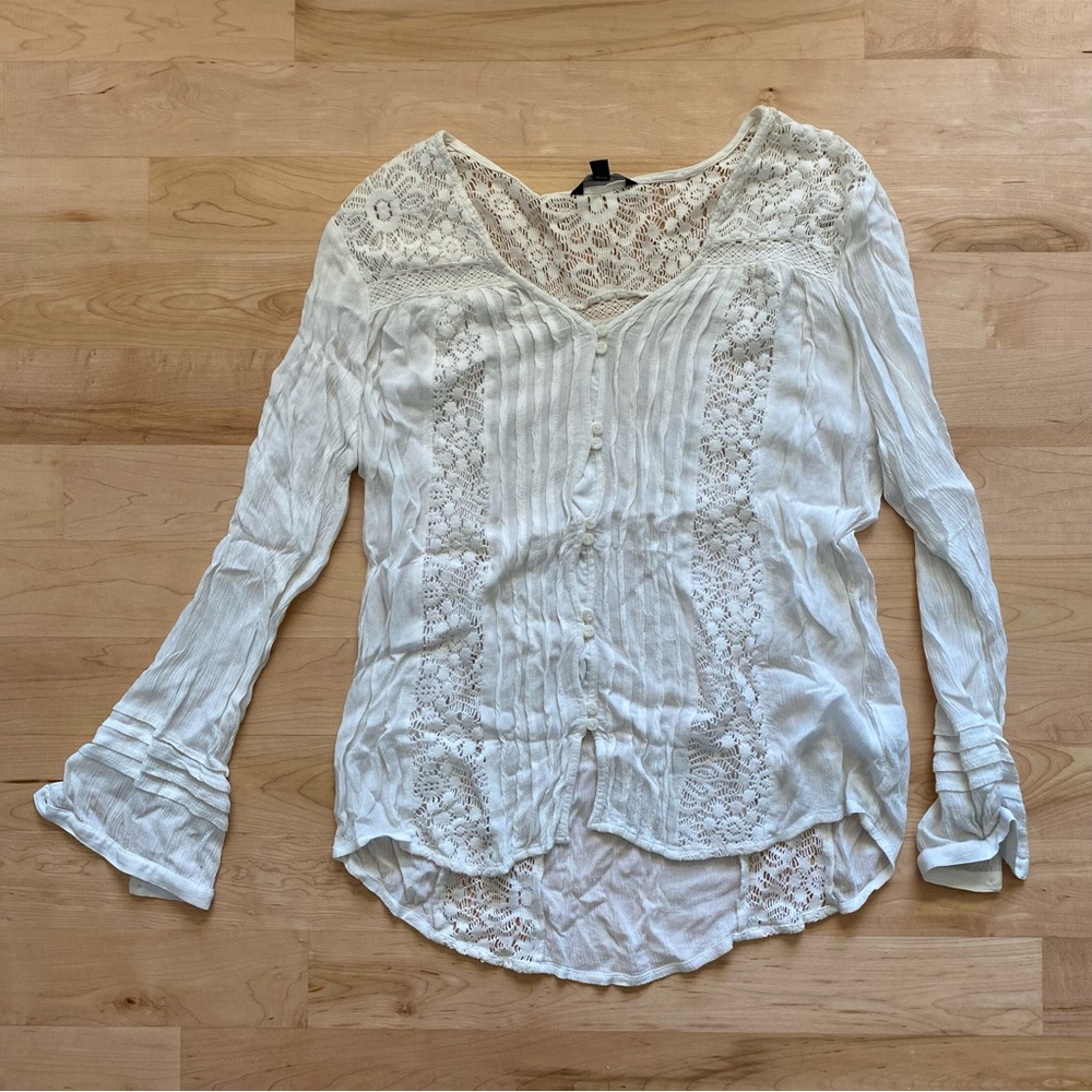 Boho style american eagle blouse